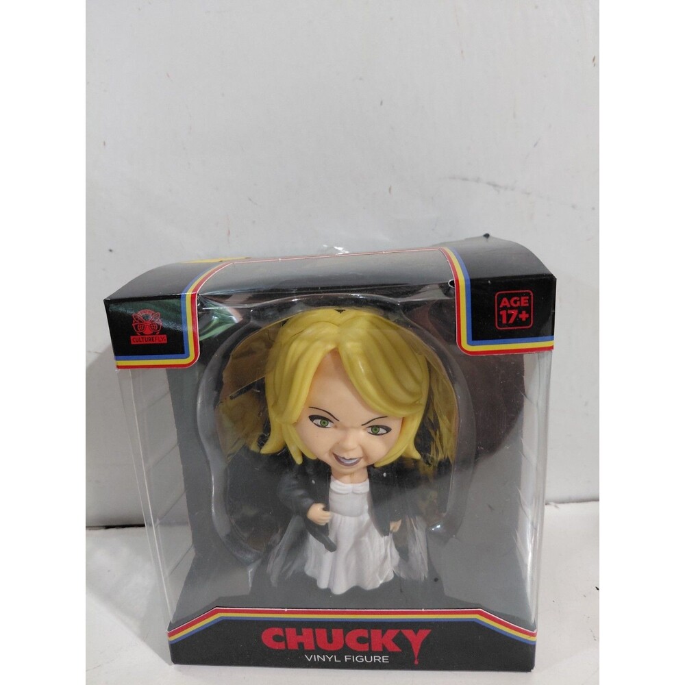 NIP Culture Fly Bride of Chucky Tiffany Vinyl 4.5 inch Action Figure